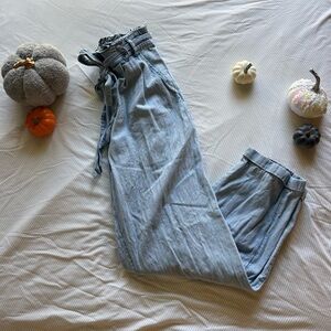 American Eagle Light Blue Denim Shorts